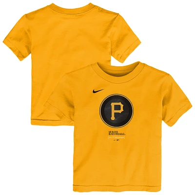 Toddler Nike  Gold Pittsburgh Pirates City Connect T-Shirt