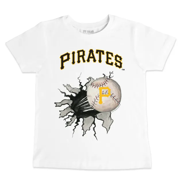 Lids Pittsburgh Pirates Tiny Turnip Youth Bronto T-Shirt - Black