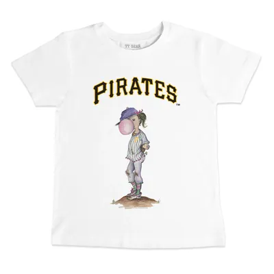 Youth Tiny Turnip White Pittsburgh Pirates Fastball T-Shirt Size: Large