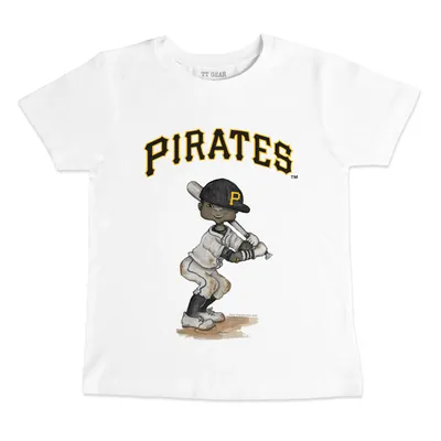 Lids Pittsburgh Pirates Tiny Turnip Youth Bubbles 3/4-Sleeve Raglan T-Shirt  - White/Black