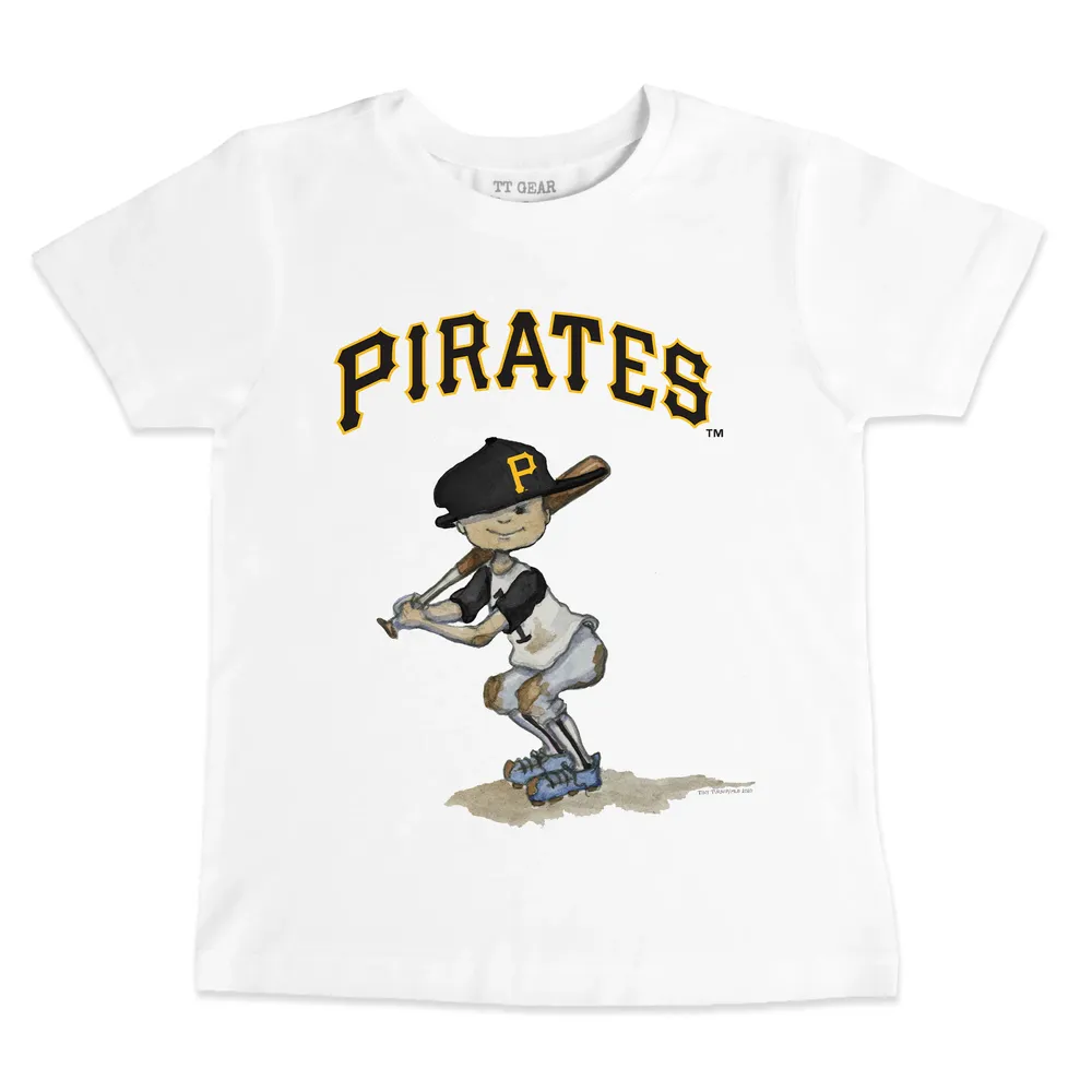 Pittsburgh Pirates Tiny Turnip Youth I Love Dad T-Shirt - Black