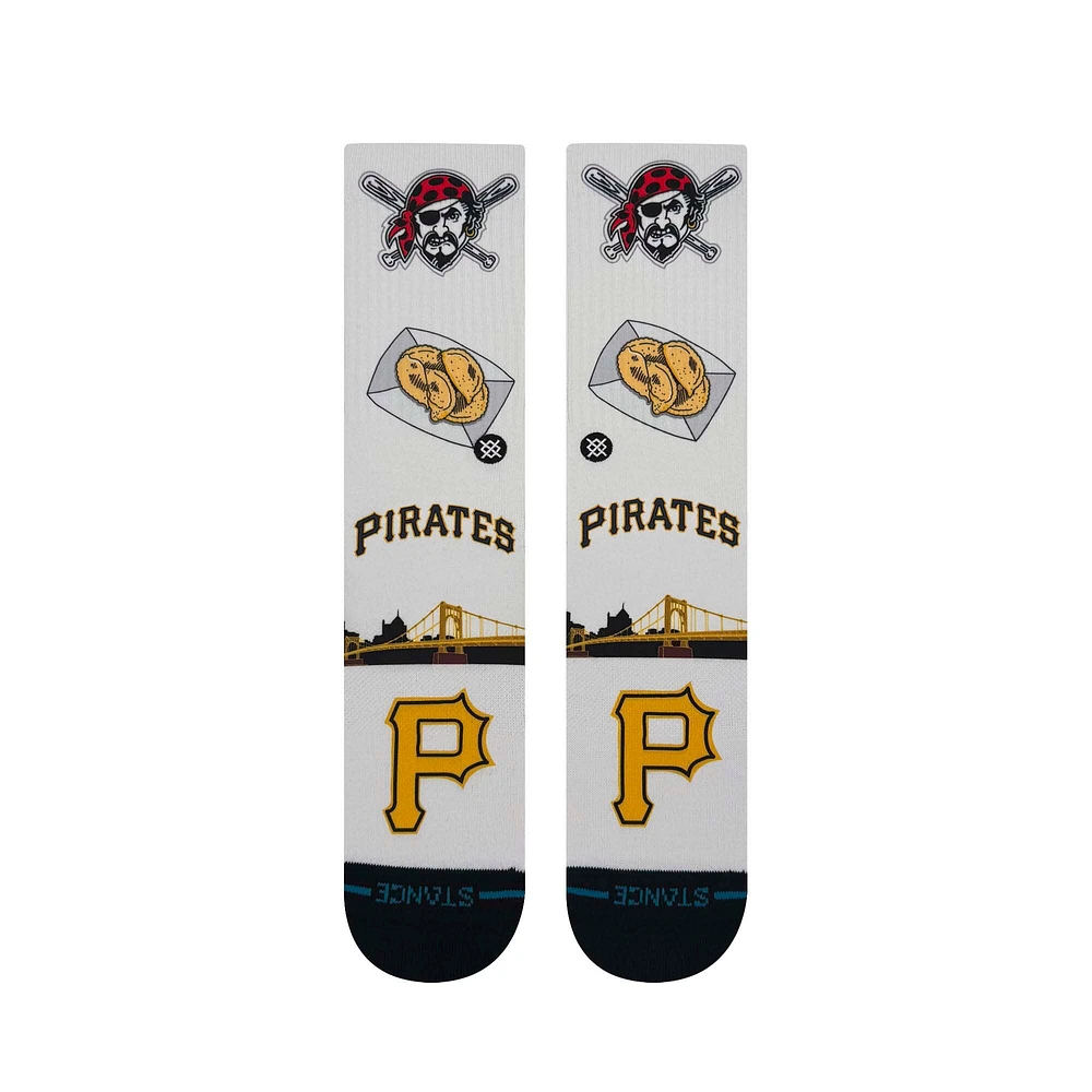 Chaussettes unisexes Stance Pittsburgh Pirates Local Crew