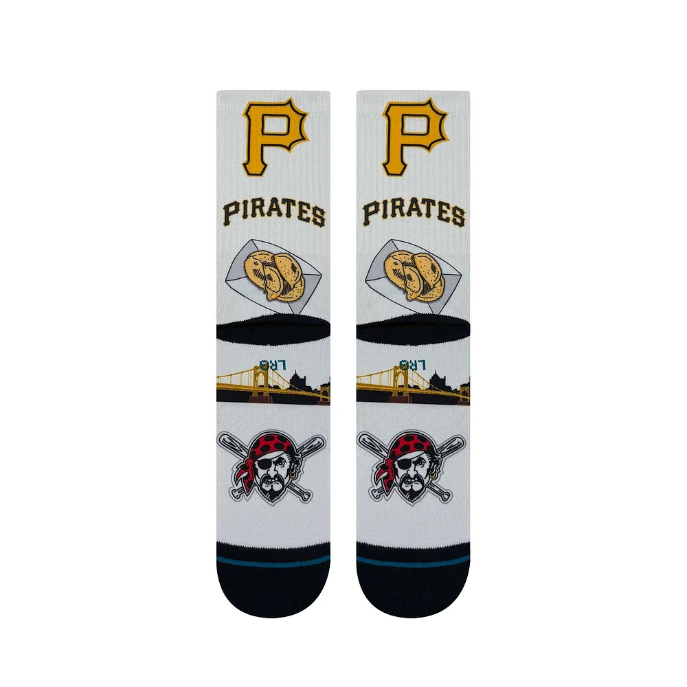 Chaussettes unisexes Stance Pittsburgh Pirates Local Crew