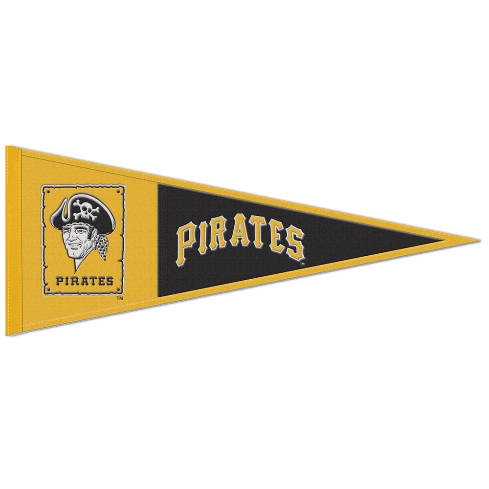 WinCraft Pittsburgh Pirates 13 "x 32" fanion logo rétro