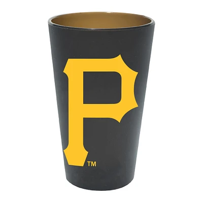 WinCraft Pittsburgh Pirates 16oz. Team Color Silicone Pint Glass
