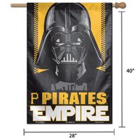 WinCraft Pittsburgh Pirates 28" x 40" Star Wars Empire Single-Sided Vertical Banner