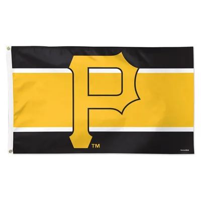 Pittsburgh Pirates WinCraft 3' x 5' Horizontal Stripe Deluxe Single-Sided Flag