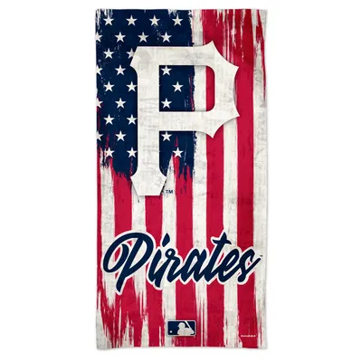 Pittsburgh Pirates WinCraft 60'' x 30'' Patriotic Spectra Beach Towel