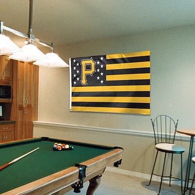 WinCraft Pittsburgh Pirates Deluxe Stars & Stripes 3' x 5' Flag