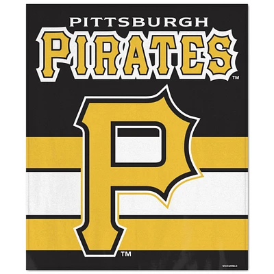 WinCraft Pittsburgh Pirates Ultra Plush 50" x 60" Throw Blanket