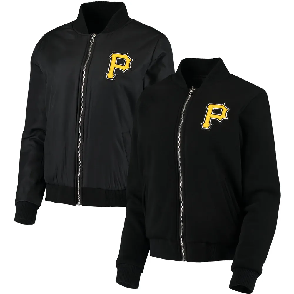 Antigua Women's Pittsburgh Steelers White Generation Full-Zip Jacket