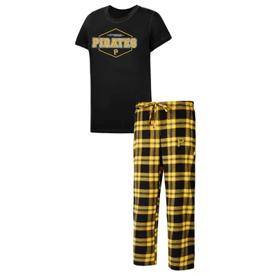 Women's Green Bay Packers Concepts Sport Green/Gold Badge T-Shirt & Pants  Sleep Set