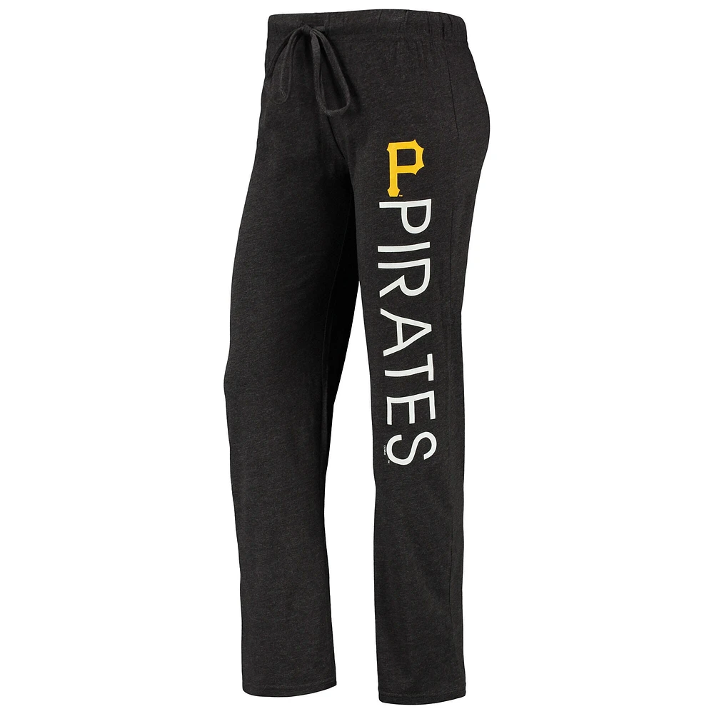 Concepts Sport Débardeur et pantalon pour femme Noir/doré Pittsburgh Pirates Meter Muscle Ensemble de nuit