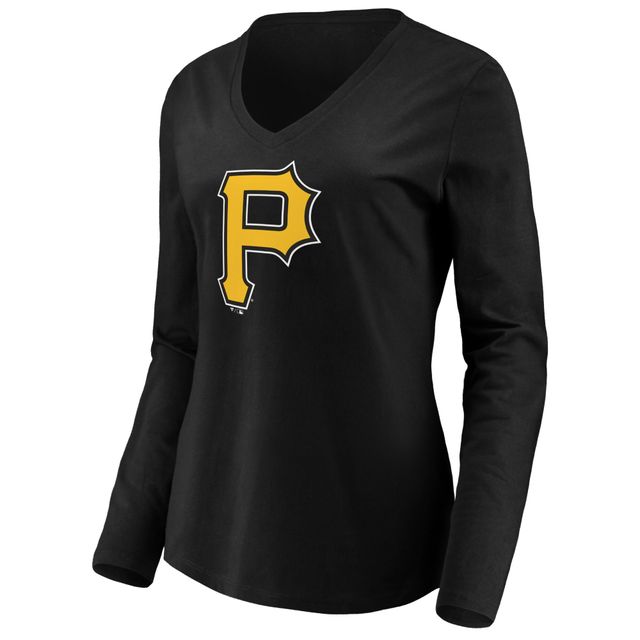 Lids Pittsburgh Pirates Nike Women's Logo Local Nickname T-Shirt - Black