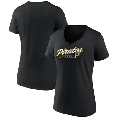 San Francisco Giants Women Top Medium Gray Shirt Gold Font V Neck