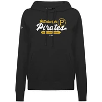 Sweat à capuche noir pour femme Levelwear des Pirates de Pittsburgh Accolade Adorn Monument