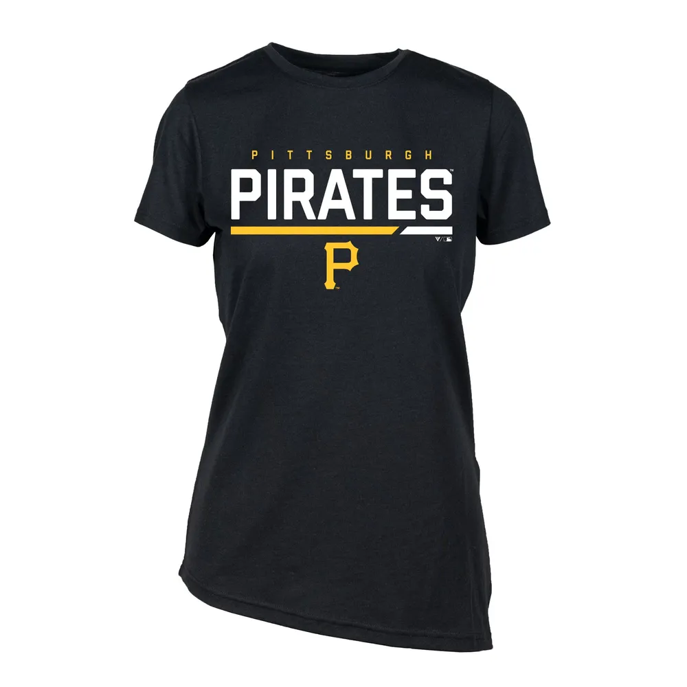 Lids Pittsburgh Pirates Levelwear Women's Birch T-Shirt - Black