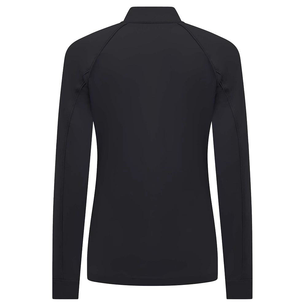 Haut à glissière quart de tour Kinetic Insignia 2.0 Raglan pour femme Levelwear, noir, des Pirates Pittsburgh