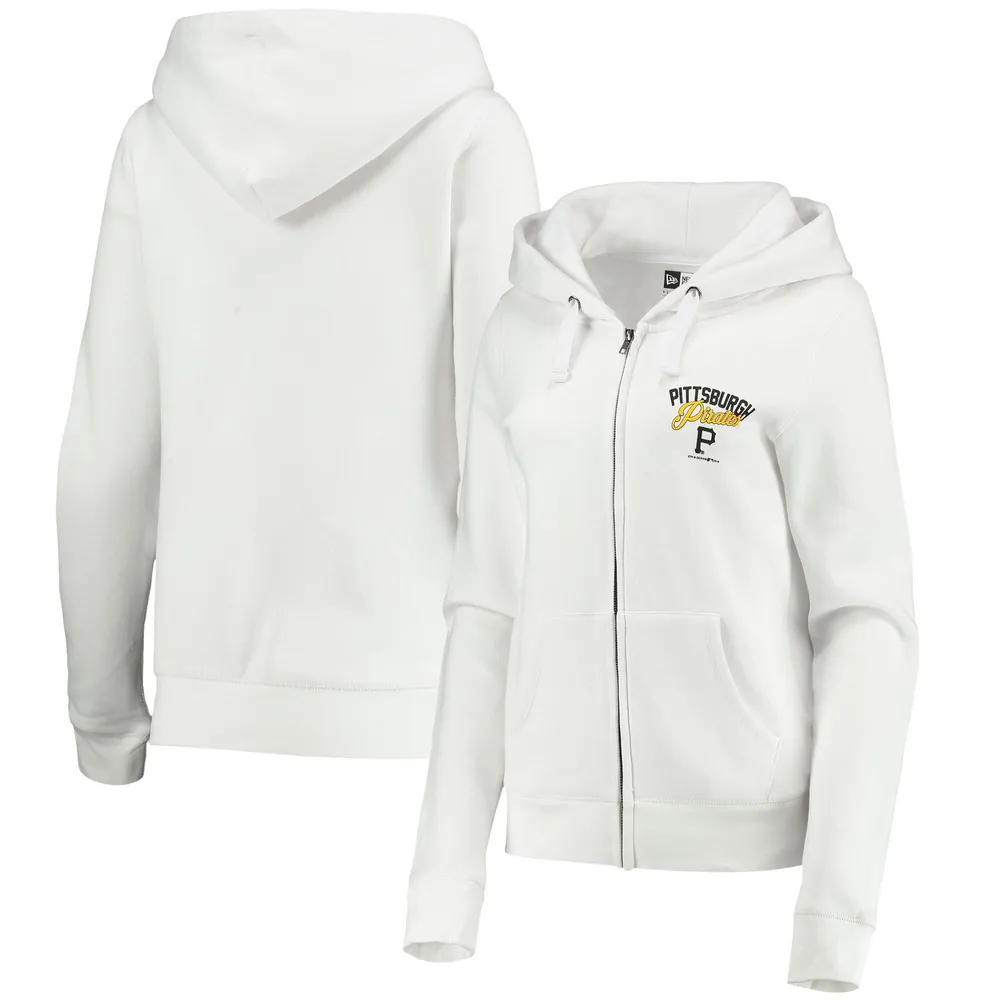 Nike Steelers Gym Vintage Raglan Full-Zip Hoodie - Women's