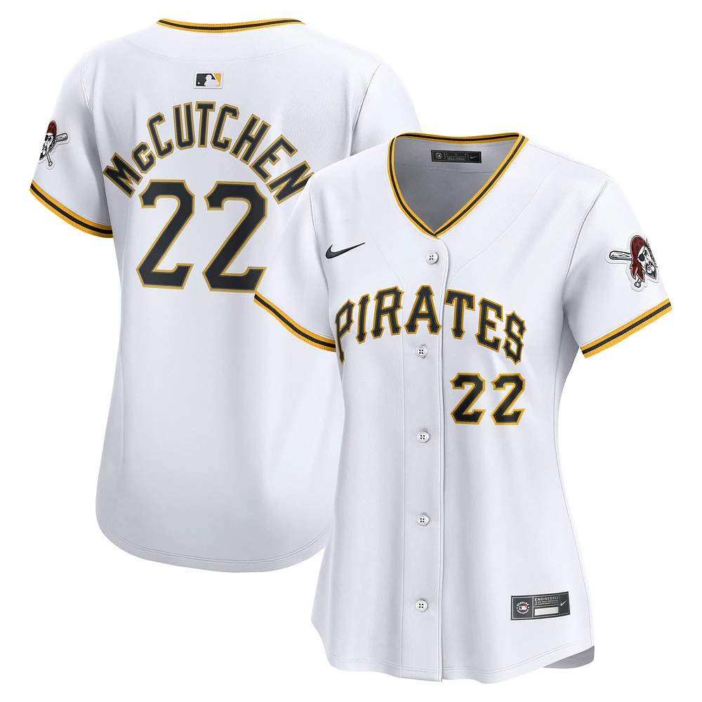 Women's Nike Andrew McCutchen White Pittsburgh Pirates Home Limited Jersey