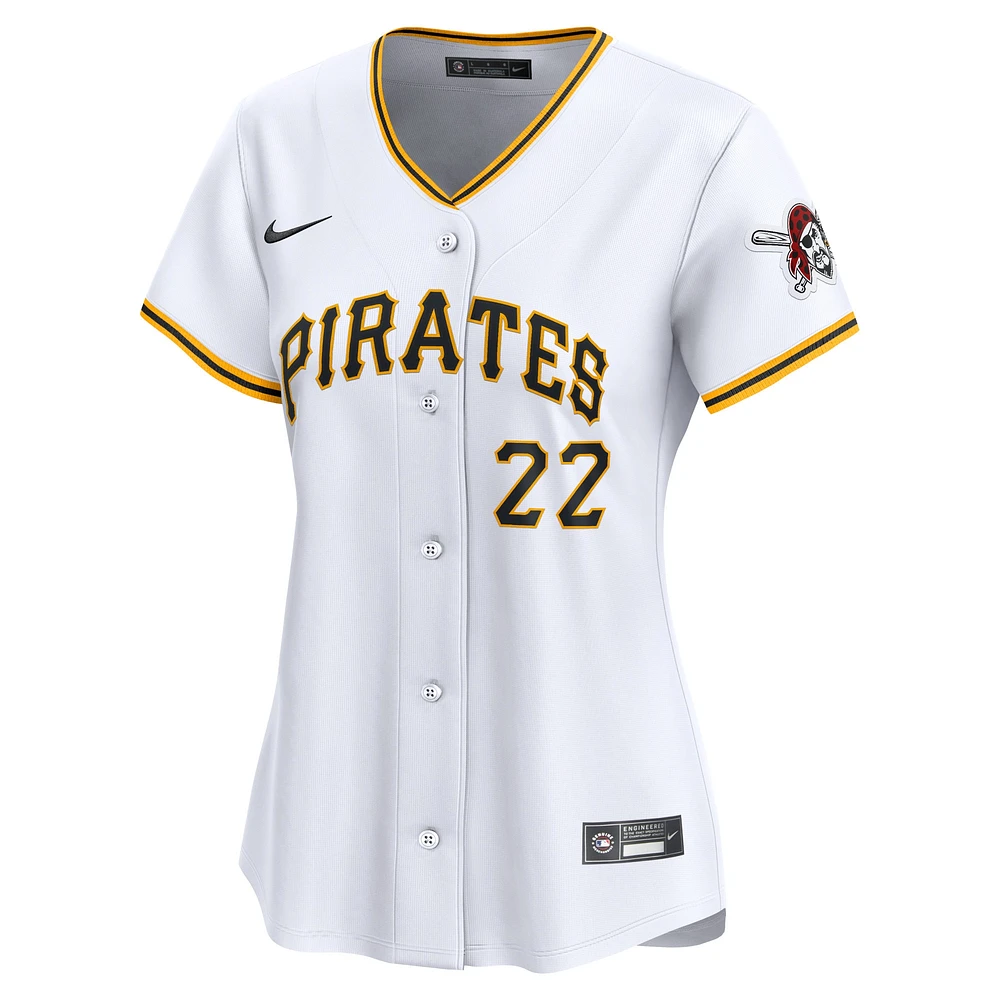 Maillot de joueur Nike Andrew McCutchen blanc Pittsburgh Pirates Home Limited pour femme