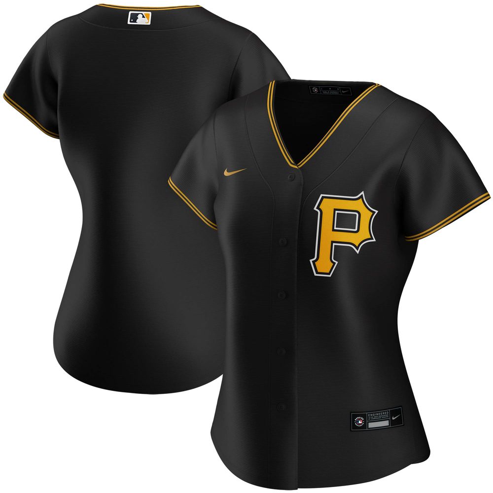 Nike Pittsburgh Pirates Official Replica Alternate Jersey Black