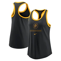 Women's Nike  Black Pittsburgh Pirates City Connect Racerback Tank Top