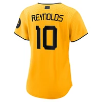 Maillot de joueur réplique Nike Bryan Reynolds doré des Pittsburgh Pirates City Connect pour femme