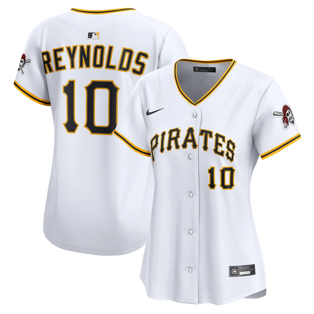 Women's Nike Bryan Reynolds White Pittsburgh Pirates Home Limited Jersey