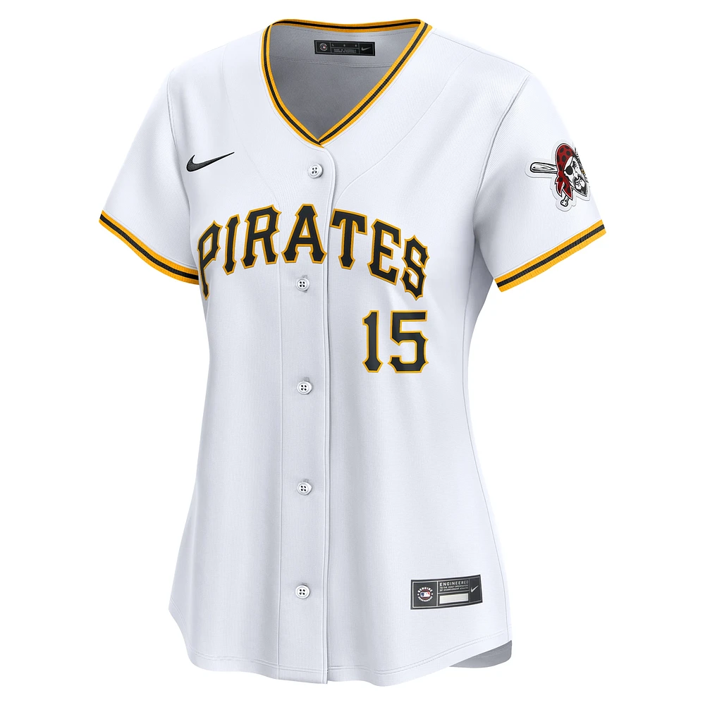 Women's Nike Oneil Cruz White Pittsburgh Pirates Home Limited Player Jersey