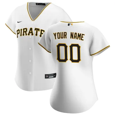 Pittsburgh Pirates Nike Women's Home Replica Custom Jersey - White