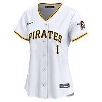 Women's Nike White Pittsburgh Pirates #1 Mom Home Limited Jersey