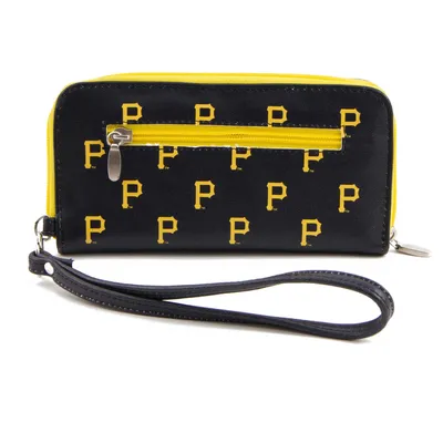 Pittsburgh Pirates Women's Zip-Around Wristlet Wallet