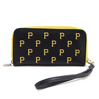 Women's Pittsburgh Pirates Zip-Around Wristlet Wallet