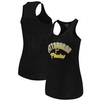 Women's Soft as a Grape Black Pittsburgh Pirates Multicount Racerback Tank Top