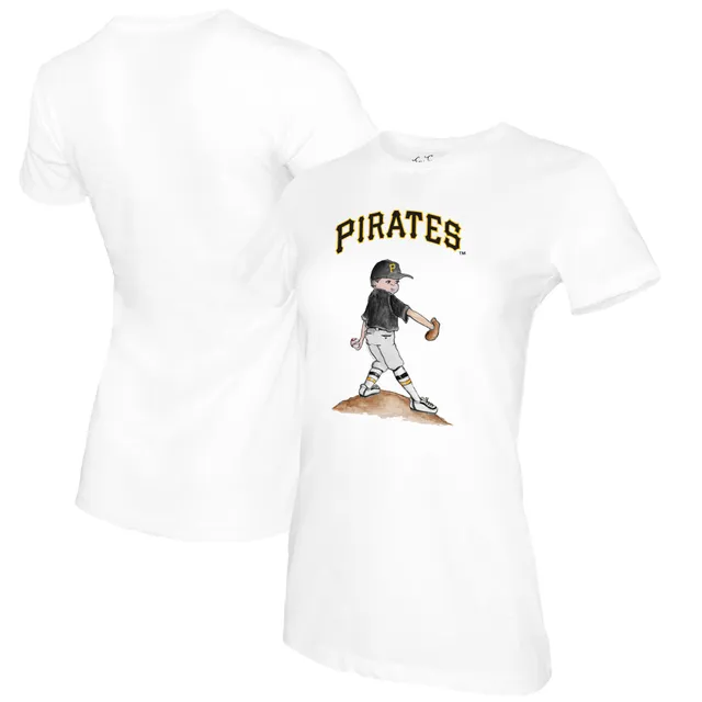 Lids Pittsburgh Pirates Tiny Turnip Women's Burger T-Shirt - White