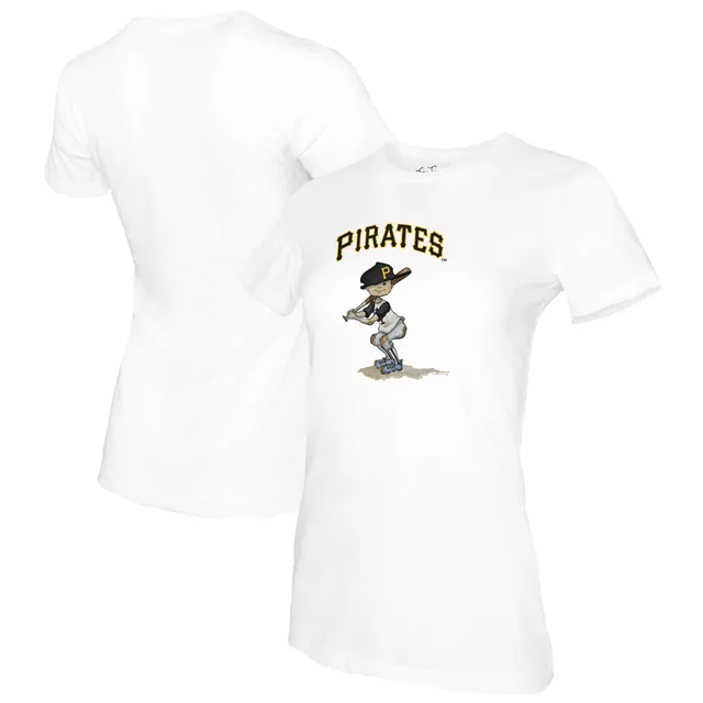 Lids Pittsburgh Pirates Tiny Turnip Women's Burger T-Shirt - White