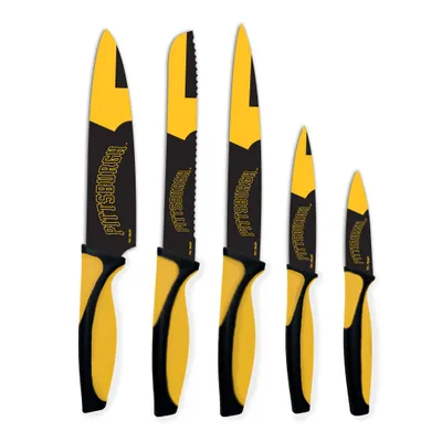 Pittsburgh Pirates Woodrow 5-Piece Stainless Steel Cutlery Knife Set