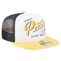 Youth New Era  White Pittsburgh Pirates Retro 9FIFTY Snapback Hat