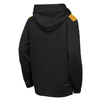 Youth Nike  Black Pittsburgh Pirates Authentic Collection Performance Pullover Hoodie