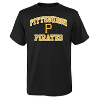 Youth Black Pittsburgh Pirates Heart & Soul T-Shirt