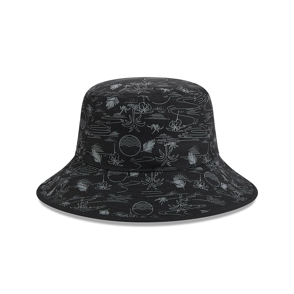 Youth New Era  Black Pittsburgh Pirates 2025 Spring Training All Over Print Bucket Hat