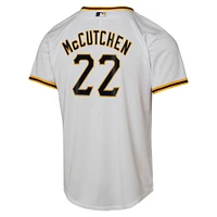 Maillot de joueur Nike Andrew McCutchen blanc pour jeunes des Pirates Pittsburgh à domicile Replica 2.0