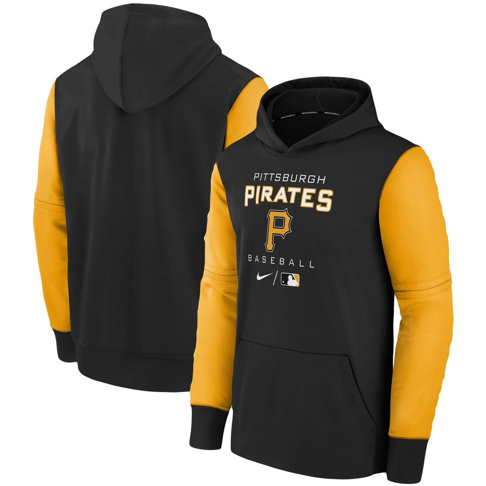 Lids Pittsburgh Pirates Nike Authentic Collection Logo Performance Long  Sleeve T-Shirt - Black