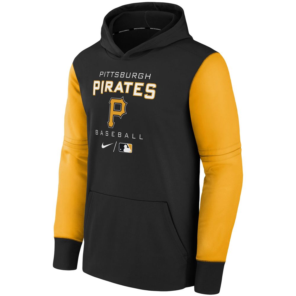 Lids Pittsburgh Pirates Nike Authentic Collection Logo Performance Long  Sleeve T-Shirt - Black