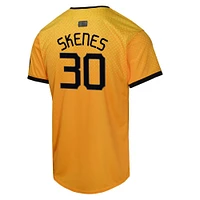 Youth Nike Paul Skenes Gold Pittsburgh Pirates City Connect Limited Jersey