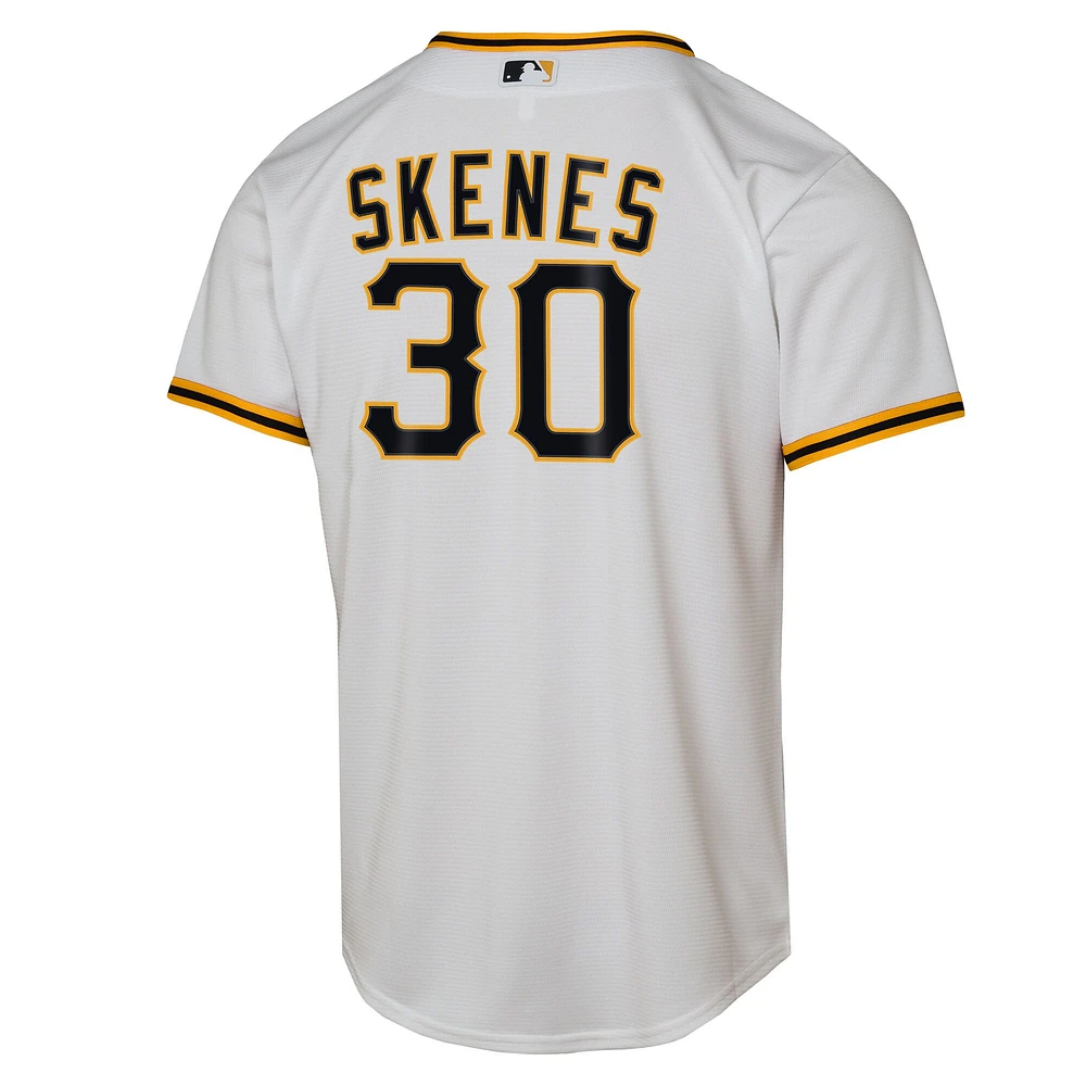 Youth Nike Paul Skenes White Pittsburgh Pirates Home Replica Player Jersey