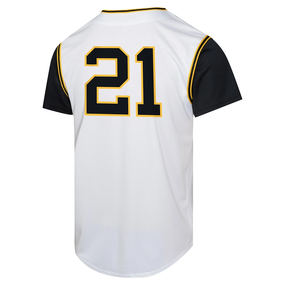 Youth Nike Roberto Clemente White Pittsburgh Pirates Cooperstown Collection Limited Player Jersey