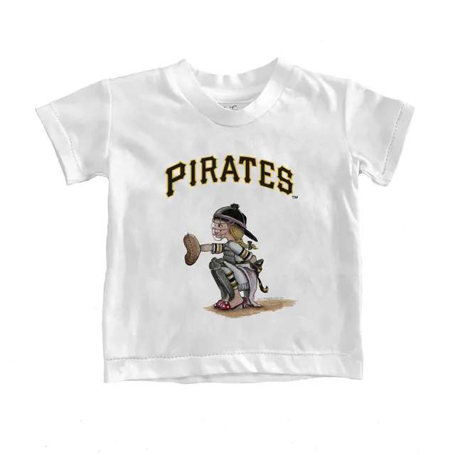 Lids Pittsburgh Pirates Tiny Turnip Girls Youth Unicorn Fringe T-Shirt -  White