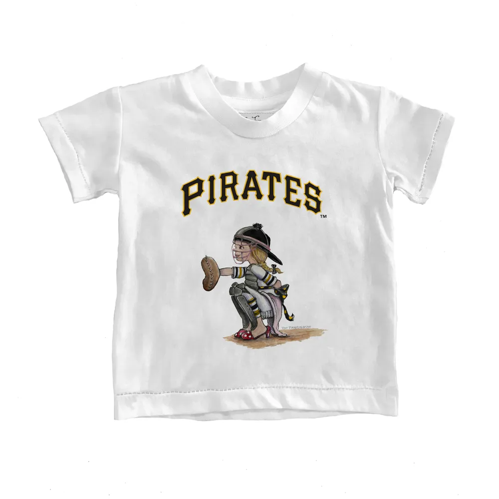 Lids Pittsburgh Pirates Tiny Turnip Youth James T-Shirt - White